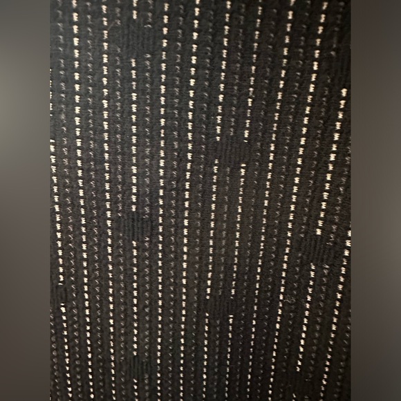 Anthropologie Cartonnier Jacquard Stripe Dot Wide Leg Pants size 8/28, like new. - Picture 11 of 14